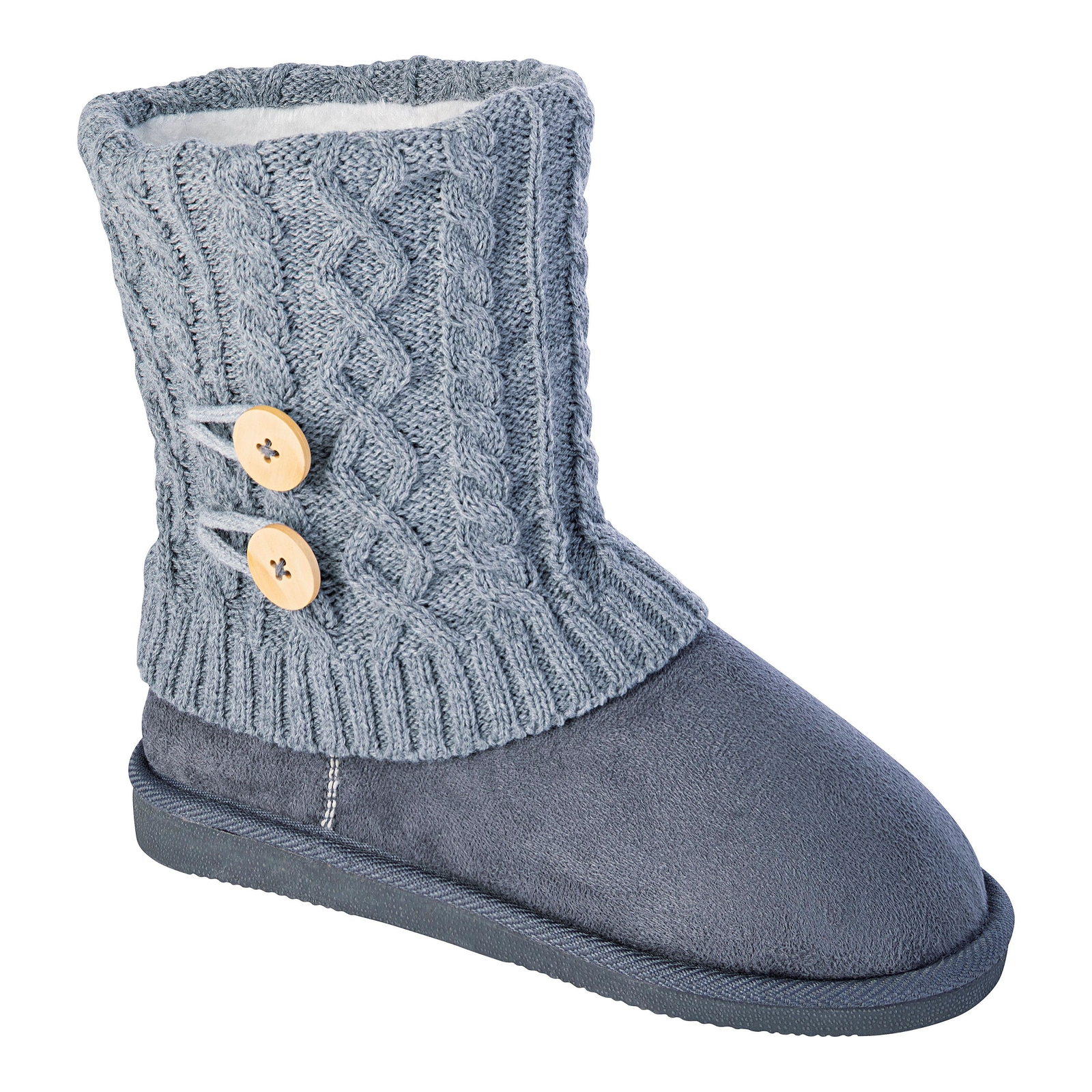 Зимние ботинки Cosy Orbisana гр. 36/37 Grau Boots mit flauschigem - Wie Neu