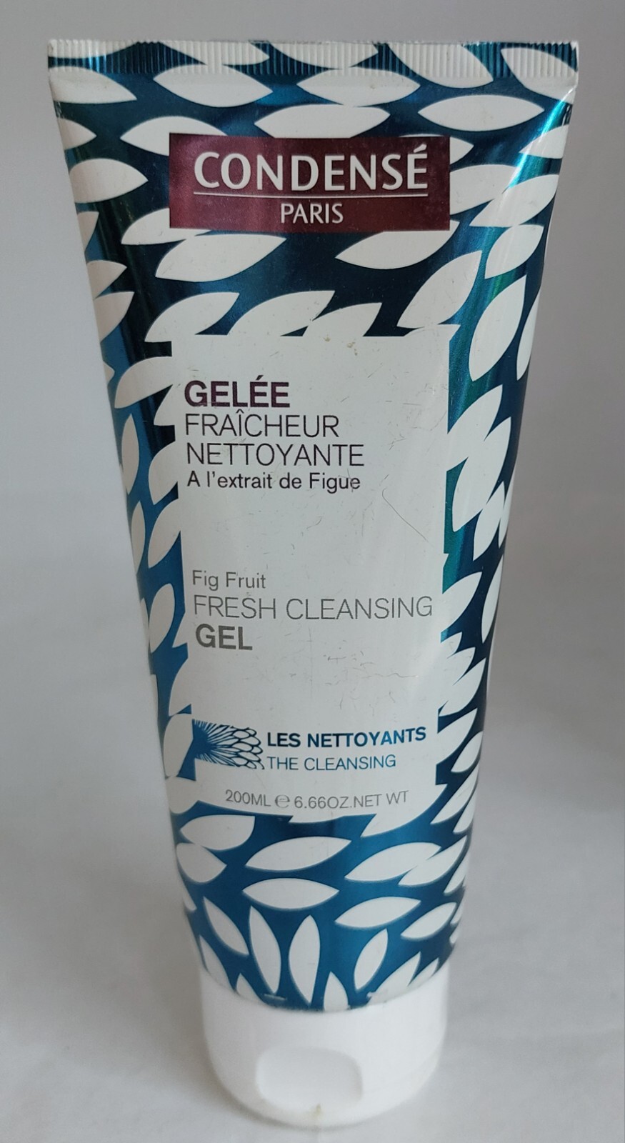Gelée Nettoyante visage anti tiraillement Condensé Paris pour peau sensible