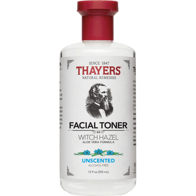 Тоник для лица Thayers Natural Remedies - Жидкий раствор без запаха, 12 жидких унций