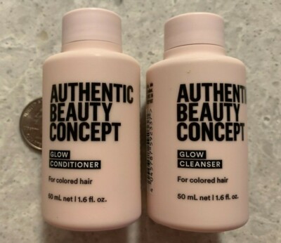 New Authentic Beauty Concept Glow Conditioner and Glow Cleanser for Colored Hair