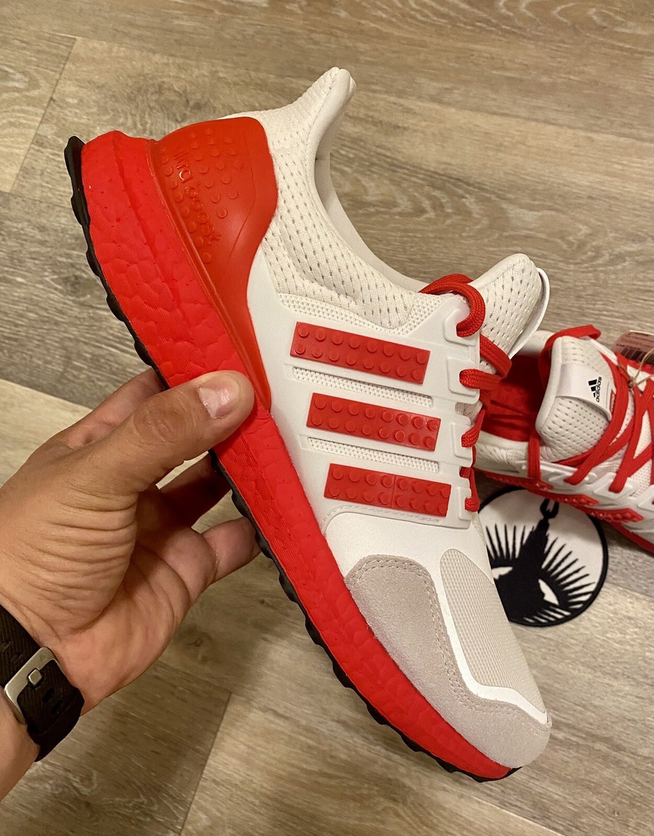 Adidas Ultra Boost DNA  Color Pack Red Sneakers Mesh Size 9.5 NEW IN BOX! adidas LEGO x UltraBoost Color Pack - Red for Sale  main image 4