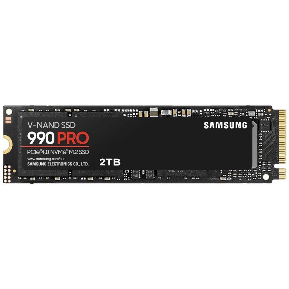 Samsung 990 PRO 2TB SSD 7450 PCIe G4 NVMe M.2 2280 Internal Solid State Drive