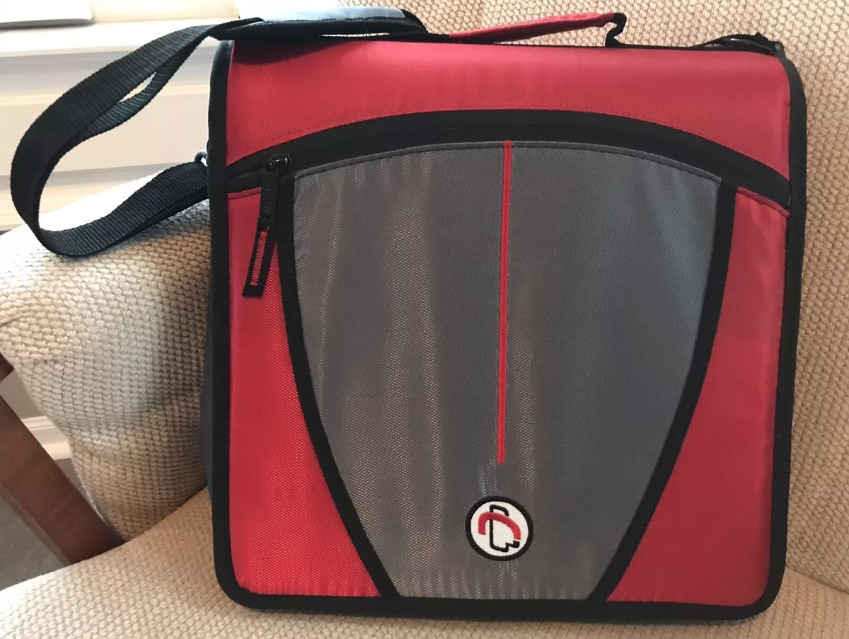 Case It Binder Bag 3 Ring Expandable School Tote PERFECT CONDITION
