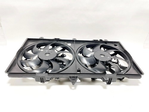 16-20 INFINITI Q50 Q60 ENGINE RADIATOR COOLING CONDENSER FAN MOTOR SHROUD OEM - Picture 3 of 4