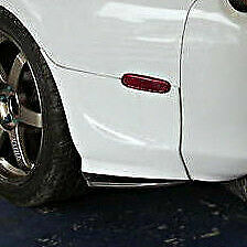 Toyota Supra Ridox Style Carbon Fiber Lip Rear Bumper Spats for Body Kit v9