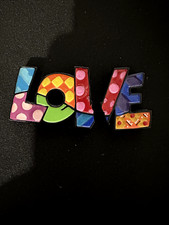 Britto Romero Mini/Miniature Love Word Figurine - LOVE - MINI WORD FIGURINE