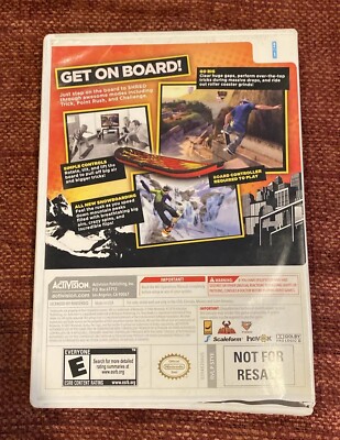 Tony Hawk: Shred Big Air! Bigger Tricks! - Nintendo Wii