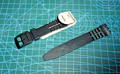 RARE SWATCH 20mm HIRSCH ROBBIE  BUCKLE WATCH STRAP...