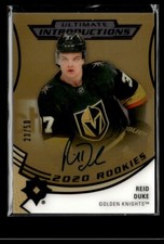 2020-21 Ultimate Collection Introductions Autographs Gold Reid Duke 23/50 #UI-37