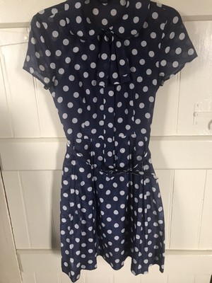 hobbs cecily spot dress