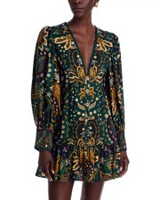 Farm Rio Jaipur Mini Dress MSRP $240