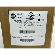Allen-Bradley 22B-B012N104 PowerFlex 40 Series AC Driver US Free Tax