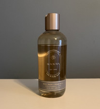 Bath  Body Works Aromatherapy 10 fl oz Black Tea Body Wash  Foam Bath  NEW 