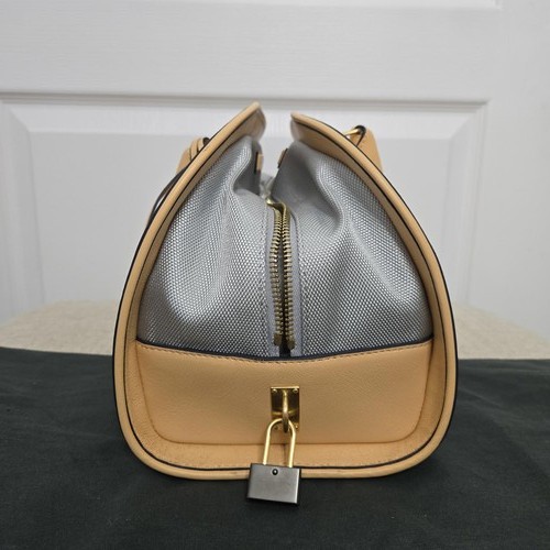 Bolso Proenza Schouler Pequeño Kiri Piel de becerro Nylon Mango Superior Sorbete con Bolsa para el Polvo - Imagen 6 de 9
