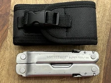 Leatherman Super Tool 300 Multitool SUPER NICE!!  w/Beautiful Molle Sheath