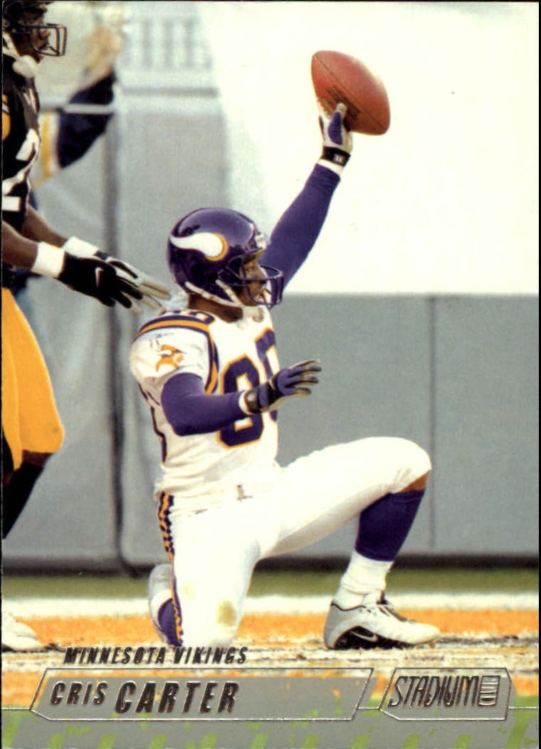 2002 Stadium Club #101 Cris Carter - FB