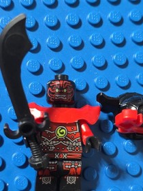 LEGO&reg; Ninjago Minifigure Stone Army Warrior Red Face njo0075 70501 70503