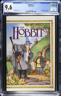 The Hobbit #1 CGC 9.6 Eclipse Comics 1989 First appearance Lord Of The Rings
