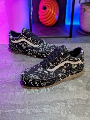 Vans x Peanuts Old Skool Snoopy Black White VN0A38G1QOG EU 42 US 9 UK 8