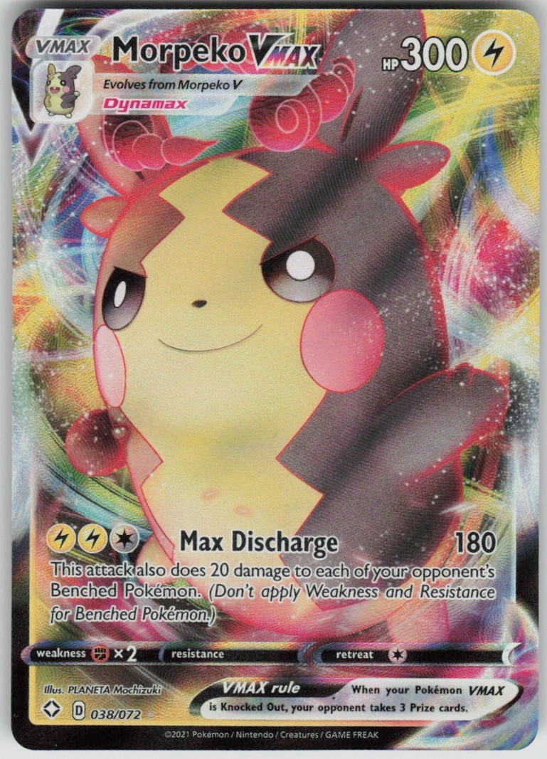 Morpeko VMAX 038/072 Shining Fates for sale | eBay
