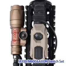 Tactical Surefir M300A M600C Weapon Flashlight M300C M600U Metal LED Hunt Lamp