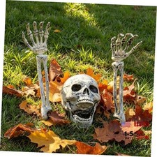 Halloween Decorations Outdoor Skeleton, Skeleton Coming Out of Ground, Scary