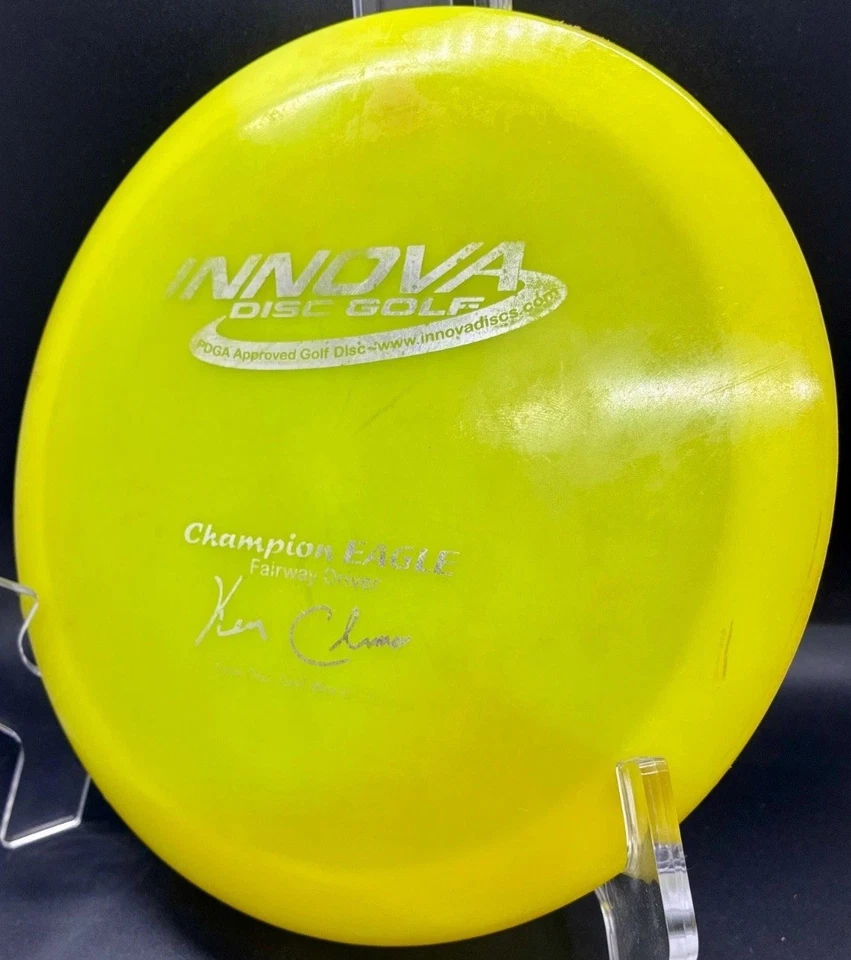 Innova Champion Eagle-L - RARE 11x “Eleven Time” KC PFN Penned Pat # Disc Golf - Image 4 of 4