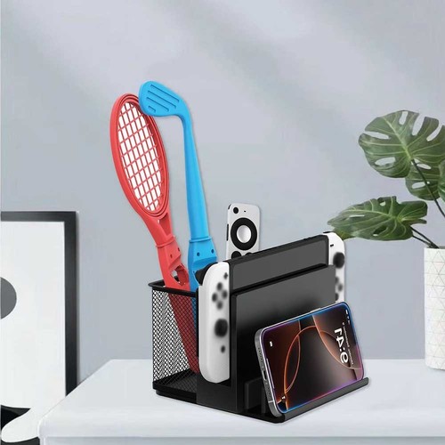 Rack de bureau en aluminium efficace pour Nintendo pour SWITCH 2 et électroniqu - Photo 8/11
