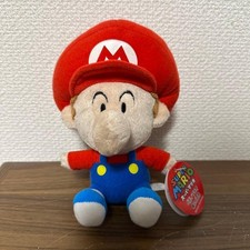 Nintendo Super Mario Baby Mario Plush Stuffed Toy Rare 2006 Japan Tag 16.5cm