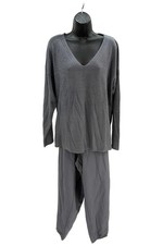 Barefoot Dreams Women's CozyChic Lite Pullover  Lounge Pant Set Shadow Blue