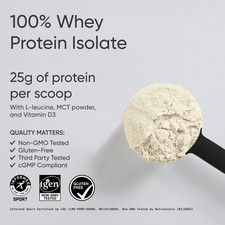 Whey Protein Isolate - Sports Nutrition Protein Powder 25G per Serving - 2.1L...
