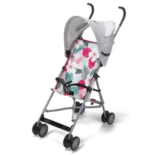 Pushchair 3-Point Harness Umbrella Stroller w/ Canopy Foldable Outdoor Portable