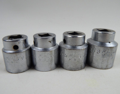 Mac Tools 1/2'' Dr. 12pt Sockets V302 V322 V342 V362 15/16'' 1'' 1-1/16'' 1-1/8''