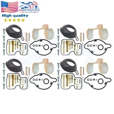 4PCS CBR600F2 Float diaphragm Carburetor Repair Kit for 1991-1994 Honda-US