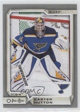 2018-19 O-Pee-Chee Silver Carter Hutton #462 1o3