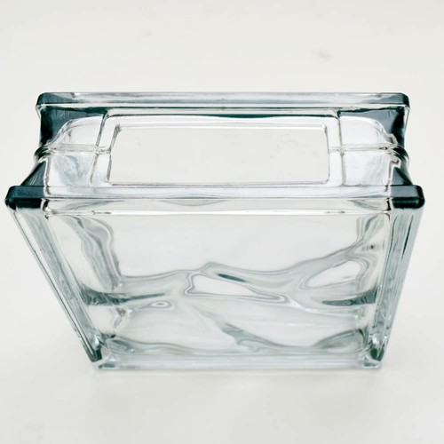 8" Dekorative Handwerk Welle Glas Block von Mulia - Bild 2 von 9