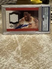 2000 Upper Deck Authentic Legendary Jersey #DW-J Dominique Wilkins Signed Card P