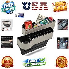 Car Seat Gap Filler Organizer, 2 Pack Multifunctional Car Seat Organizer, Aut...
