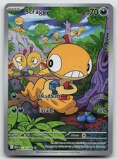 Scraggy 138/086 Holo Illustration Rare White Flare Pokemon Near Mint on eBay