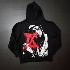 Ice Nine Kills Hoodie Mens Large Black Double Sided Band Merch Music Grunge