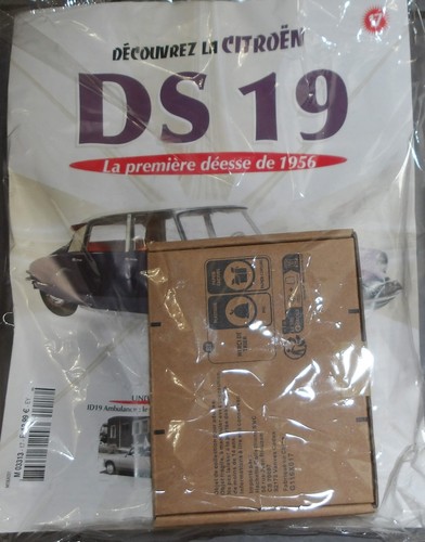 NOT FULL KIT CITROËN DS 19 HACHETTE 1/6 N°19