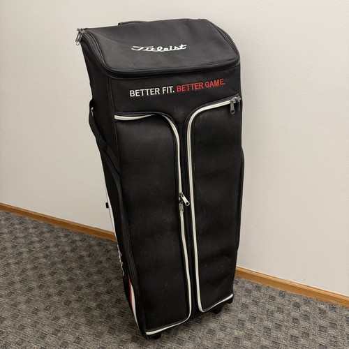 Titleist Rolling Dealer Vendor Club Shaft Fitting Golf Bag Demo Case Golf Clubs