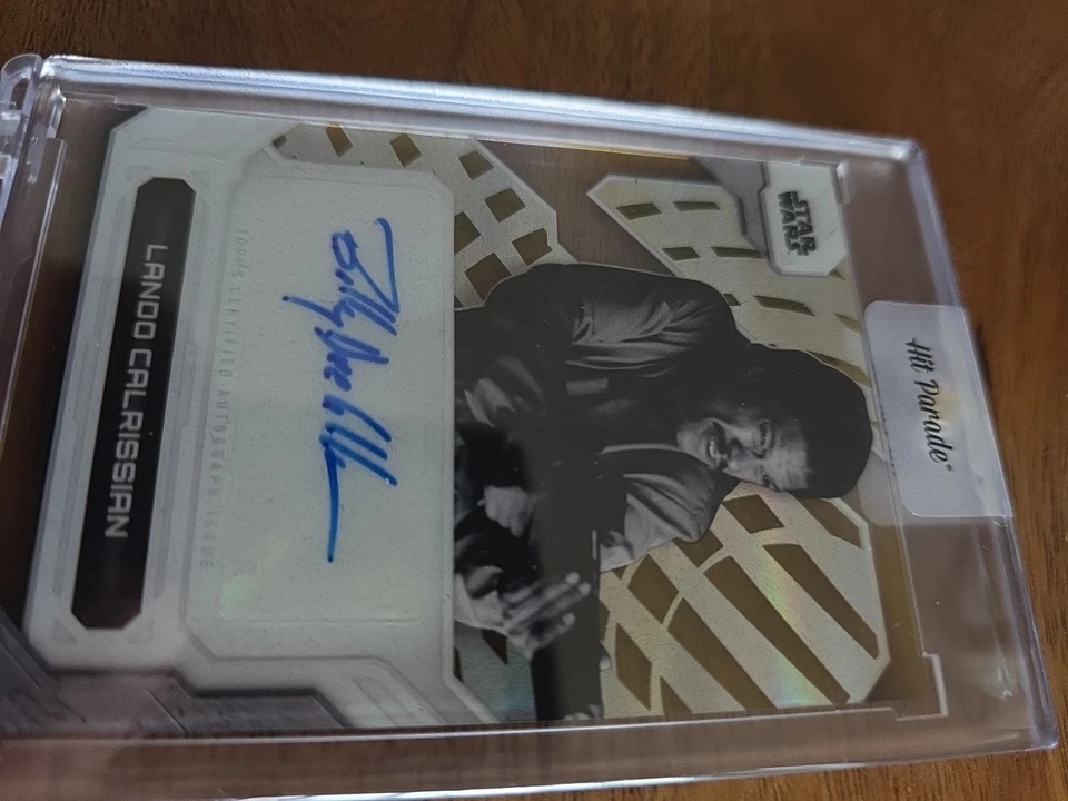 2024 Star Wars High Tek Lando Calrissian Billy Dee Williams Black And White Auto - Image 4 of 4