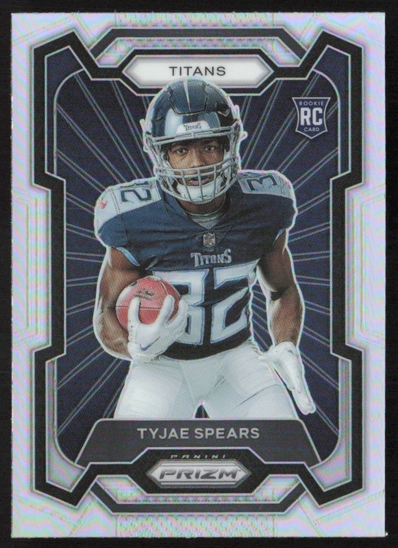 2023 Prizm Variation Silver Tyjae Spears Rookie #320 TS7