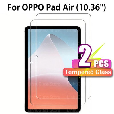 2PCS For OPPO Pad Air (10.36'') 2022 Tempered Glass Film Cover Screen Protector