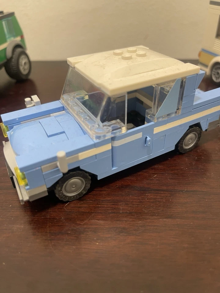 4 件套乐高汽车、露营车、拖曳车、哈利波特、SUV — 第 3/4 张图片