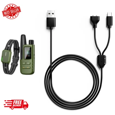 MEROM for Jugbow Dog Shock Collar Charger Replacement, Power Cable Compatible with Jug