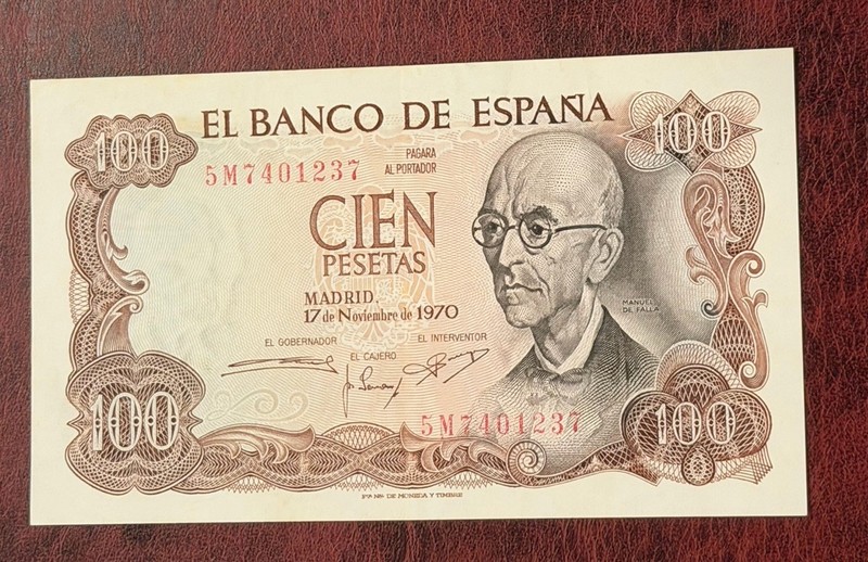 Spain 100 Pesetas 1970