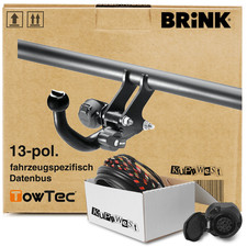 AHK abnehmbar für Seat Mii electric Typ KF1 / KE1 06.2019-jetzt +ESatz 13poliger