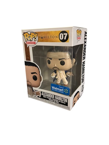 🔥Funko Pop! Broadway: ALEXANDER HAMILTON (Blue Coat) #07 Walmart